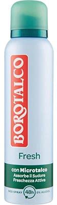 Juego 12 Talco Desodorante Spray Active Fresh ml 150 Cuidado e higiene del cuerpo