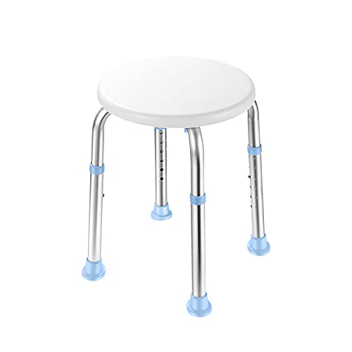 Homoyoyo Petit Tabouret Rond Pour Enfants - Banc De Salle De Bain Pour Enfants - Tabouret à Langer Antidérapant