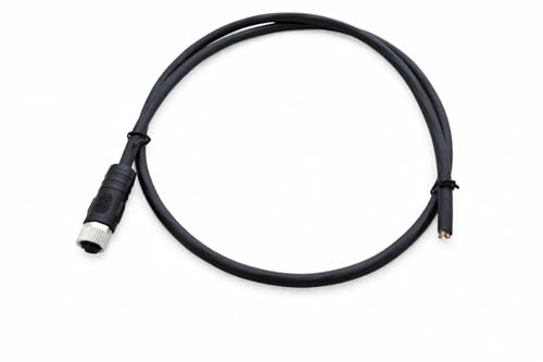 Image of innov8 M12 L-Code 4 Pin Female to Open Wire Power Cable 1m PUR Drag Chain Industrial High Current Connector Lead