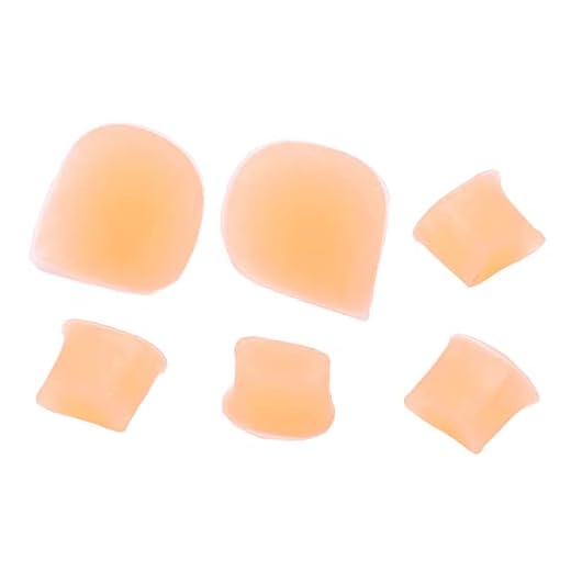 Jeffergarden 6 uds. Almohadillas Silenciosas de Silicona de Color Amarillo Claro para Flauta, Accesorios Perfectos para Todo Tipo de Flautas