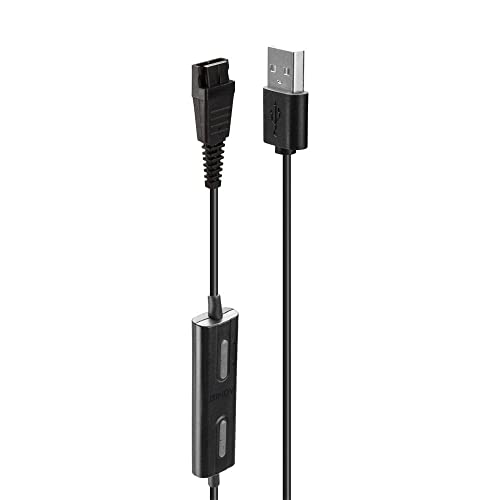 Cordon Jabra Lindy 42750 adaptateur pour casque USB Type A vers Quick Disconnect