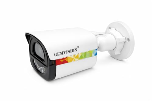 Image of 3MP AHD Bullet CCTV Camera with Built in MIC | Color Night Vision | Full HD Outdoor Security Camera | Support AHD TVI HDCVI CVBS | DVR Compatible CCTV Camera for Home Office Shop | Built-in MIC, Color Night Vision, Full HD Outdoor, Support AHD TVI HDCVI CVBS, DVR Compatible