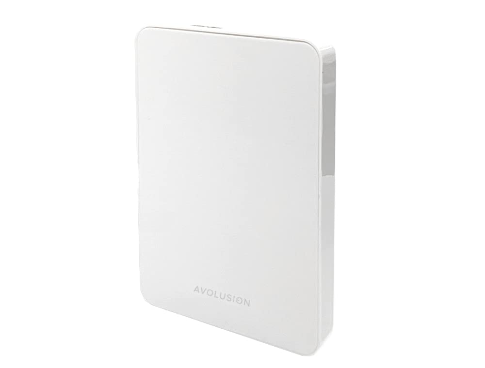 Avolusion Z1-S USB 3 0 Portable External Gaming Hard Drive - White for PS5 Pre-Formatted - 2 Year