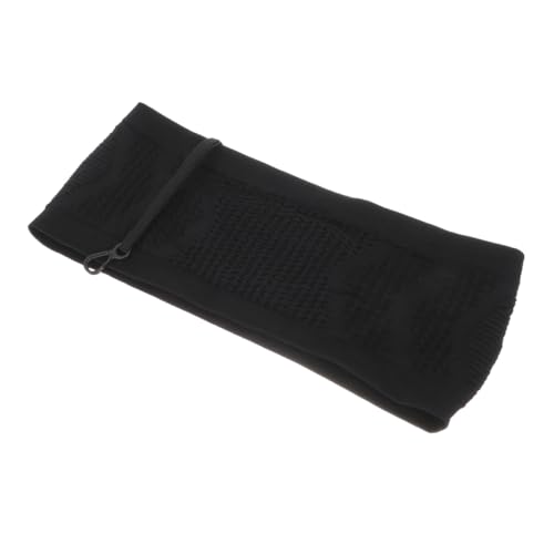TOGEVAL Elastic Large Capacity Running Waist Bag for Women Men Breathable Secure Sports Belt Pouch with Ball Holder Phone Storage Pocket for Hiking