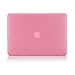 RUBAN Case For MacBook Retina Pro 15 inch A1398 (2015-2012) , Plastic Smooth Matte Hard Case Shell with TPU Keyboard Cover, Pink