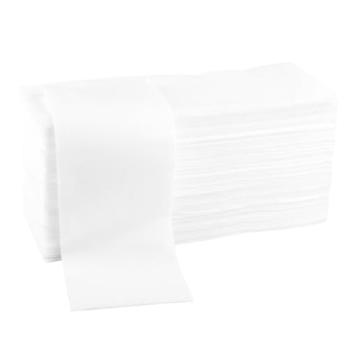 FOMIYES Waterproof Disposable Foot Bath Towel 100pcs Large Luxury Feet Tissue Napkin Highly Absorbent for Spa and Salon Use
