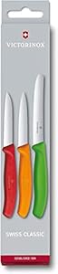 Victorinox Swiss Classic Buntes Gemüsemesser-Set, 3-teilig