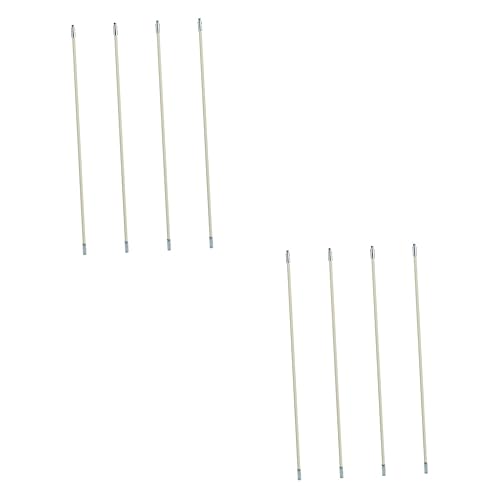 Alipis 8pièces Tiges De Nettoyage Professionnelles pour Cheminée Et Ventilation De Sécheuse Brosse Pratique pour Entretien De Conduit Et Évacuation