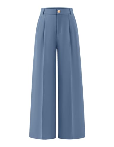 ZESICA Women's Wide Leg Dress Pants 2026 High Waisted Business