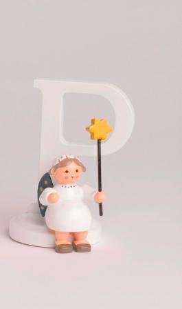 Ange Rudolphs Schatzkiste de la lettre P 7 cm à offrir pour les fêtes