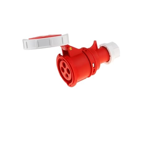 1pc �H�Ɨp�h���v���O�ƃ\�P�b�g 16A/32A - 3 4 5 �R�A IP67 ��i�w�r�[�f���[�e�B�d�C�R�l�N�^(4 Core 16a Connector)