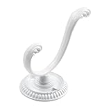 Taille compacte : avec une dimension de 42 x 76 mm, ce crochet est compact et peu encombrant. Il peut facilement s'adapter à n'importe quel mur sans prendre trop de place, tout en offrant une grande capacité de suspension