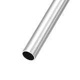 METALLIXITY 6063 Aluminum Tube (20mm OD x 18mm ID x 300mm L), Aluminum Round Tubing - for Home Furnishing, Machinery, DIY Handicraft