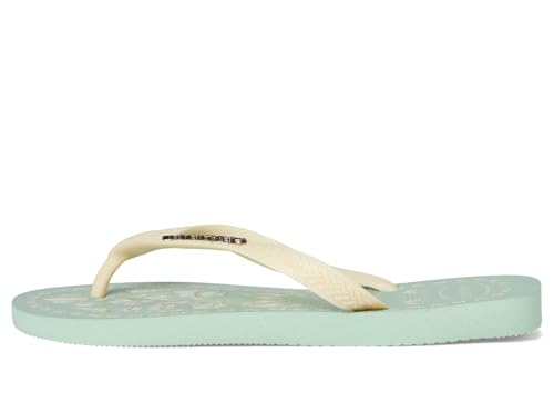 Image of Havaianas Women's Slim Logo Metallic Flip Flops