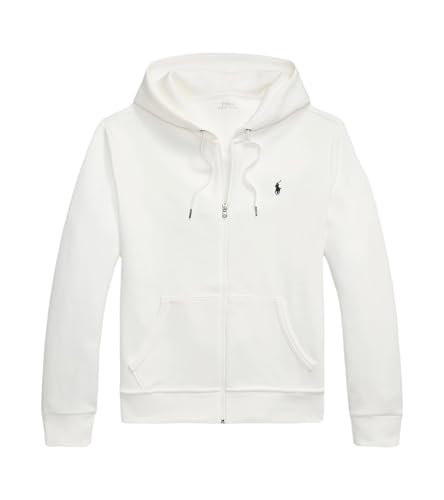 Ralph Lauren Sweat zippé à Capuche Homme Blanc XS