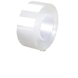 SYLALE Nastro sigillante trasparente for finestre da 50 mm, guarnizione anti-intemperie senza residui, for isolamento da correnti d'aria di porte e finestre(Gold)