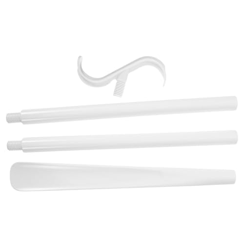 NOLITOY Senior Independent Detachable Dressing Stick Shoe Lifting Device for Elderly Pregnant Long Handle Shoehorn Multipurpose Dressing Pole Abs Material Portable