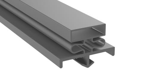 75-084 by Strivide Magnetic Door Gasket Gray - NSF Certified - 48 x 76 3/8 for Cooler or Freezer Compatibile with Tafco 75-084