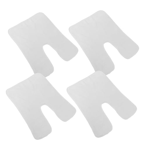 FOMIYES Facial Towels for Estheticians 4 Pack Split Design Fast Drying Spa Towels