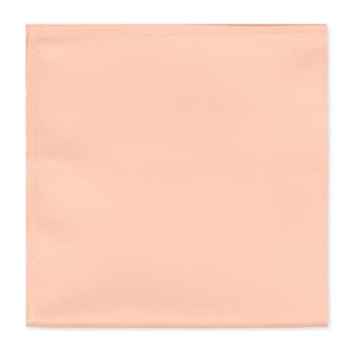 Image of Jacob Alexander Men's Pocket Square Solid Color Handkerchief