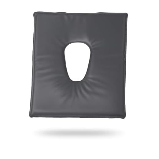 Physiofit24 Gesichts-Gelkissen GRAU Gesichtsauflage Lagerungskissen für die Massageliege Gelkissen