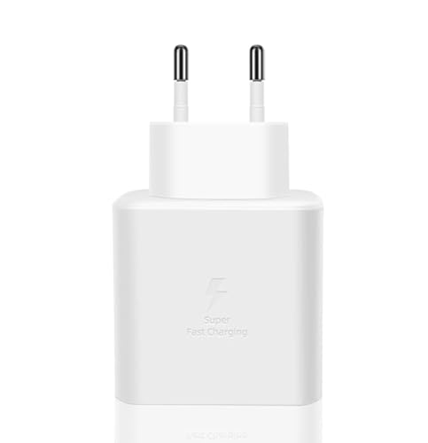 DBZYLN Chargeur 45W Charge Rapide pour Samsung S25,S25+,S25 Ultra,S24,S24 Ultra,S23 S22,Tab S8,S9,S10, Z Fold6,Flip6,Fold5, Flip5,A53,A54, USB C Prise...