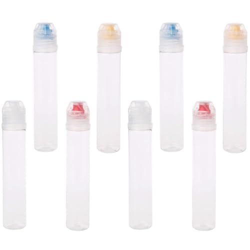 Botellas de plástico para condimentos de 72ml DINHEAROM reutilizables 2