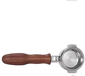 58MM Bottomless Portafilter Filter Basket for LA Marzocco Wood Handle Replace