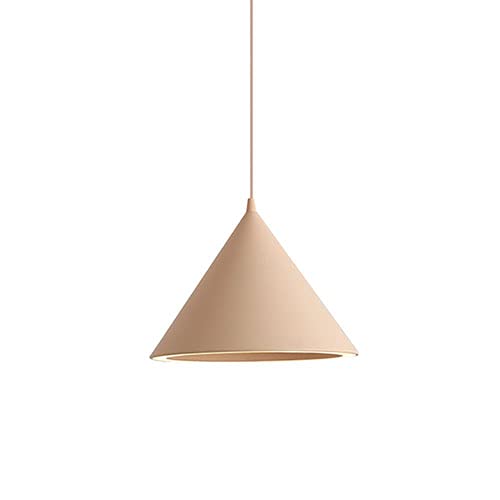 Lampe suspendue en métal blanc Lustre LED 25 cm au design créatif et finitions épurées