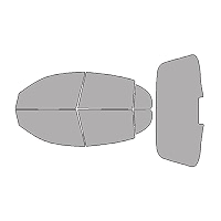 Pre-Cut Window Tint Kit For 2000-2005 Buick LeSabre 4-Door Sedan - Any Shade, Lifetime Warranty