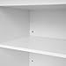Eco Board Presentation Stand, 24x18x38in Durable Large Countertop with Drawer, Storage, Raised Baffle for Classroom & Conference Room (White)