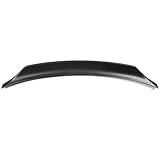 Trunk Spoiler Compatible with 2006-2013 Lexus is is F, Sport V2 Style Black PP Polypropylene Trunk Spoiler Wing Lid Duck Lip by IKON MOTORSPORTS