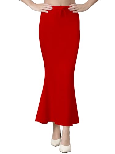 Image of Toochki Stretchable Saree Shapewear Petticoat for Women, Cotton Blended,Petticoat,Skirts for Women,Shape Wear Dress for Sarees