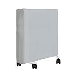 Beständige Heizungsabdeckung für Öl- und Elektroheizungen, staubdichte Schutzhülle mit elastischer Passform, Polyesterfaser, Grau, S/M/L (L)