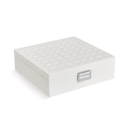Joyero de Estilo Europeo Joyero de Mano Joyero Caja de Almacenamiento Multifuncional Caja de Acabado de Gran Capacidad Joyero