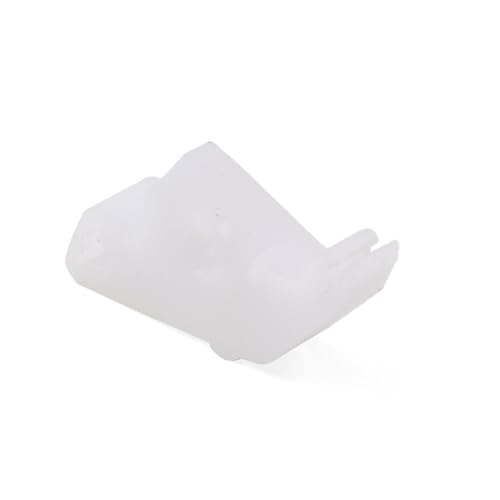 GZYF 1 pieza n.° 4124112-01 Adaptador de vástago bajo a presión para soporte de prensatelas de plástico blanca para Para modelos del grupo 7 Para modelos del grupo 5