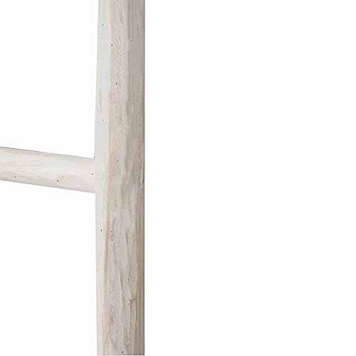 Biscottini Scala in legno finitura bianca anticata...