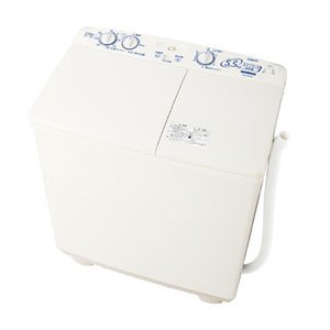 Amazon.co.jp: AQW-N551-W(ホワイト) 二槽式洗濯機 洗濯/脱水5.5kg 