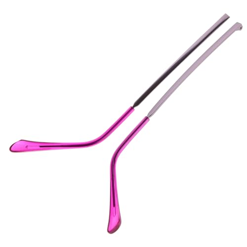BUTIFULSIC 1 Pair Arm Legs for Eyeglasses Glasses Arms Legs Purple Replacement Glasses Temple Metal Sunglasses Replacement Temple