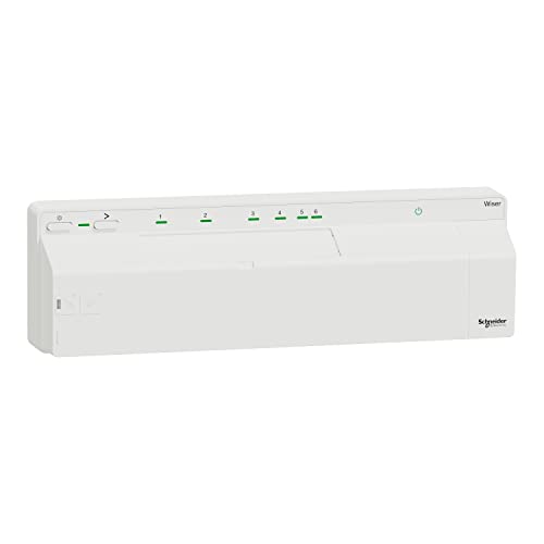 Barre de distribution chauffage au sol Schneider CCTFR6610 Wiser connecté