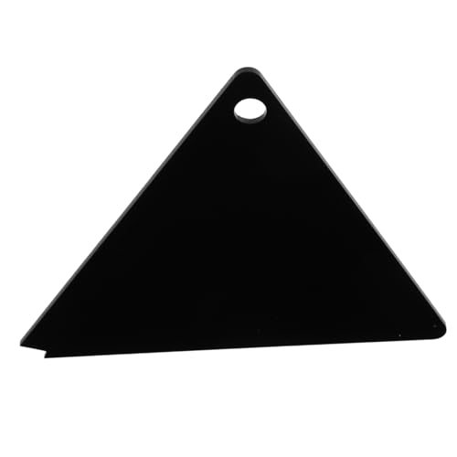 Balacoo Snowboard Tool Kit Snowboard Waxing Tool Acrylic Triangle Scraper Winter Sports Essential