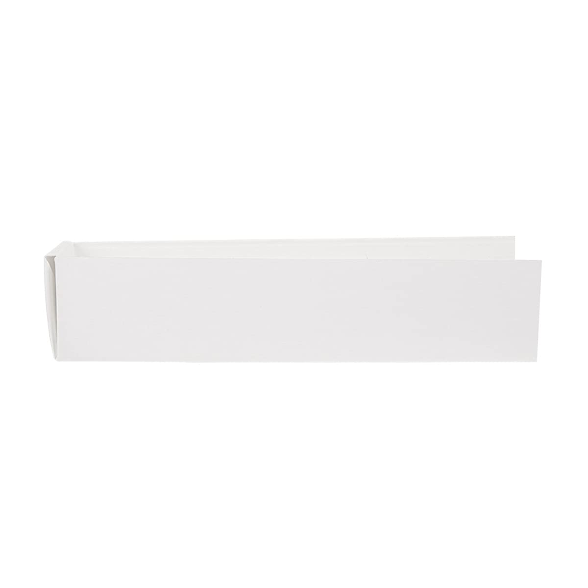 García de Pou 200 Unités - Pelles Hot Dog 'Thepack' 230 g/m2, 4,7 x 18,2 x 4 cm Blanc Carton Ondulé Nano-Micro