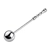 Stainless Steel Handheld Round Ball Horse Eye Wand, Metal Pull Bead urethral Probe (L) #2