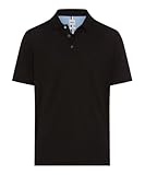BRAX Style Pete Hi-Flex Pique Pima Cotton Basic Camisa de Polo, 02 Black, L Hombres