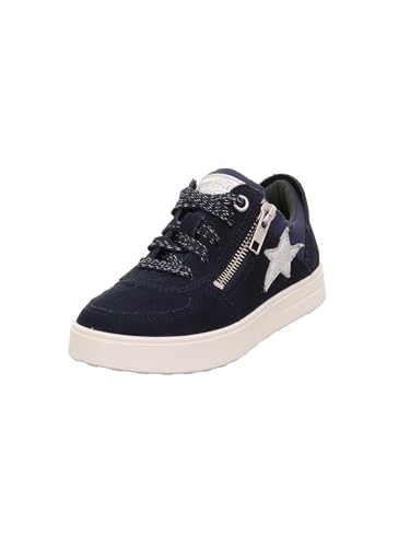 Superfit Mädchen Stella Sneaker Blau Silber 8020 25 EU
