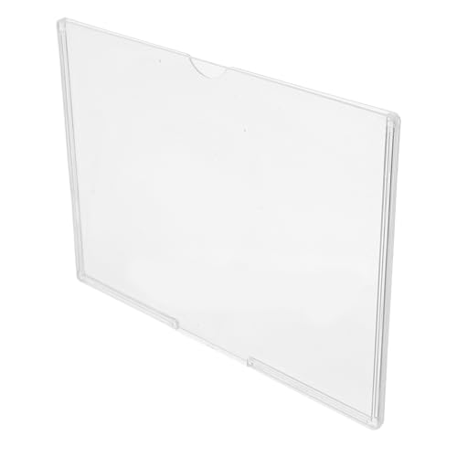 Zerodeko Protector de Certificados de Nacimiento para Bebés Rígido y Transparente Funda Plástica Tamaño 194 X 132 CM Portadocumentos Resistente a Polvo y Humedad Adecuado para Viajes