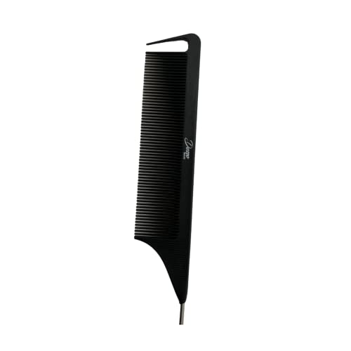 Peine cola de rata Dosso Beauty negro resistente al calor miniatura 6