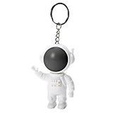 Llaveros de astronauta geniales: mini dije, llavero con temática espacial, llavero portátil con función luminosa | Gadget de para el bolso de la mochila del coche que ayuda a transportarlo fácilm