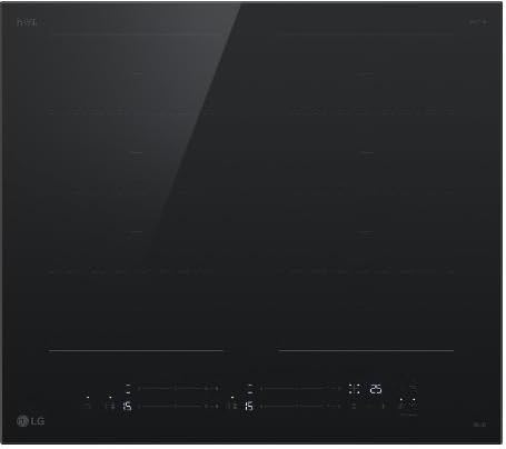 CCI7Z2438BA - Piano Cottura Induzione 4 Fuochi Vetroceramica colore Nero