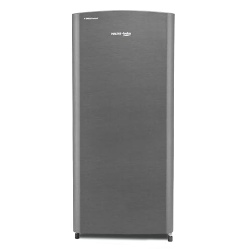 Voltas Beko, A Tata Product 183 L, 3-Star Single Door Direct Cool Refrigerator with Fresh Box Technology (RDC215B / 3S0XIR0M0000GO, Hairline Silver) 9 21IpZ2LAKRL